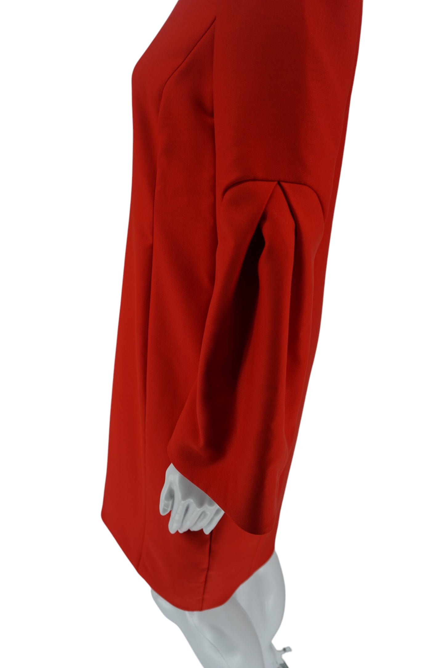 NWT Christian Dior Red Bell Cuff Dress Size 42