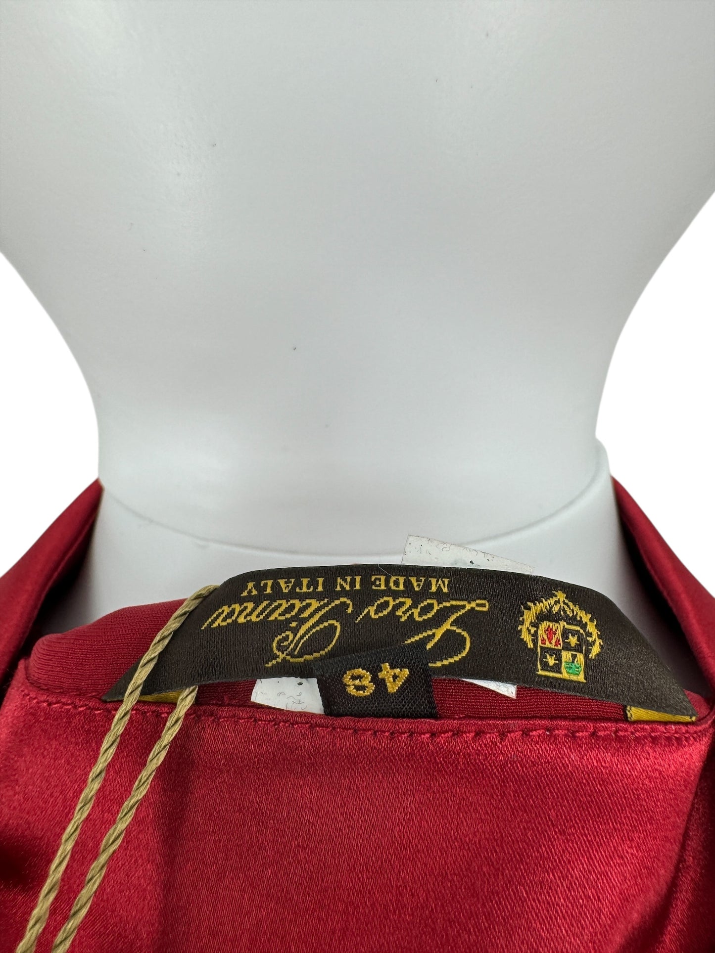 Loro Piana Silk Blouse in Red - Brand New with Tags – Size 12 (US)