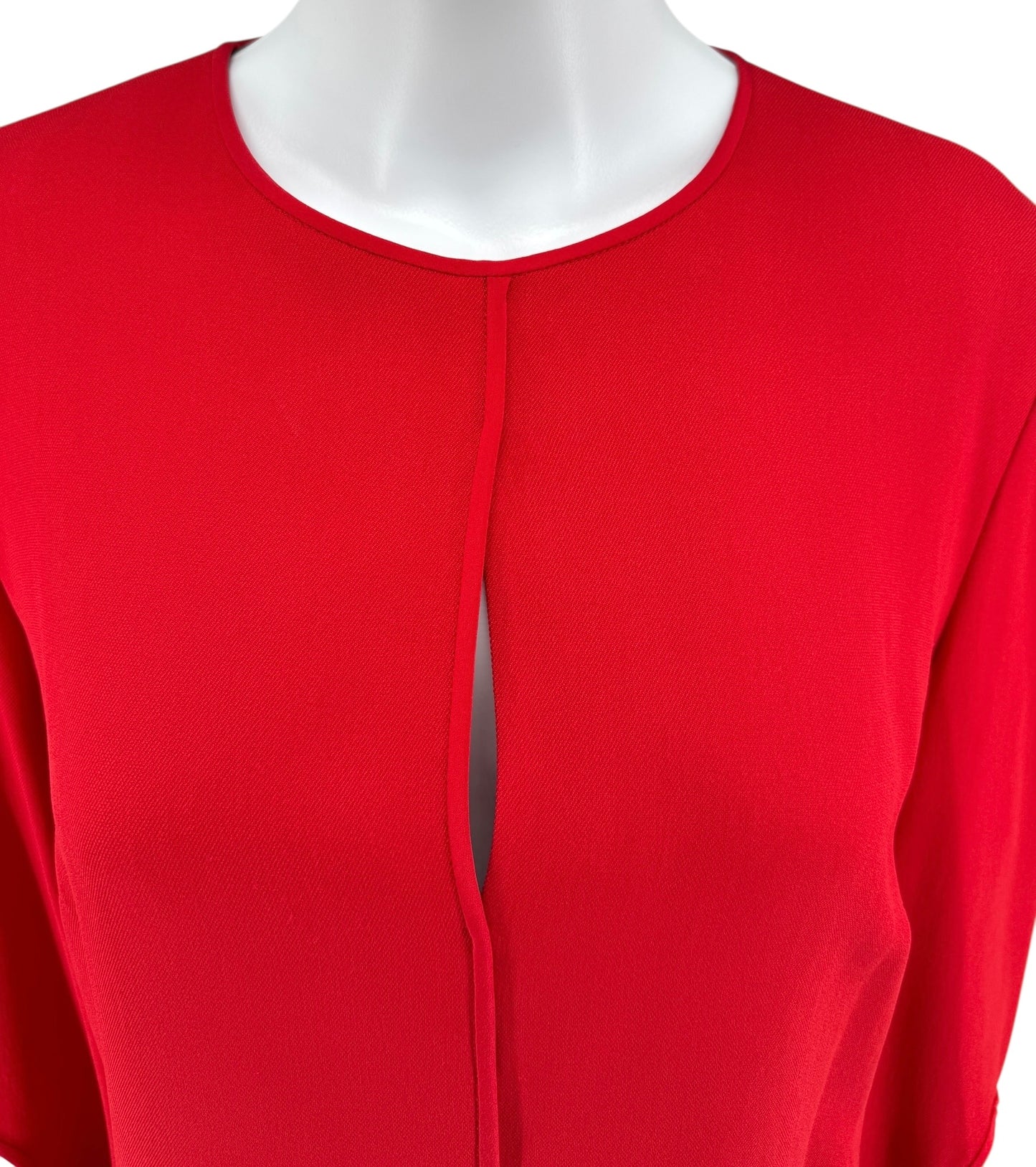 Narciso Rodriguez Keyhole Crepe Dress - Size 44