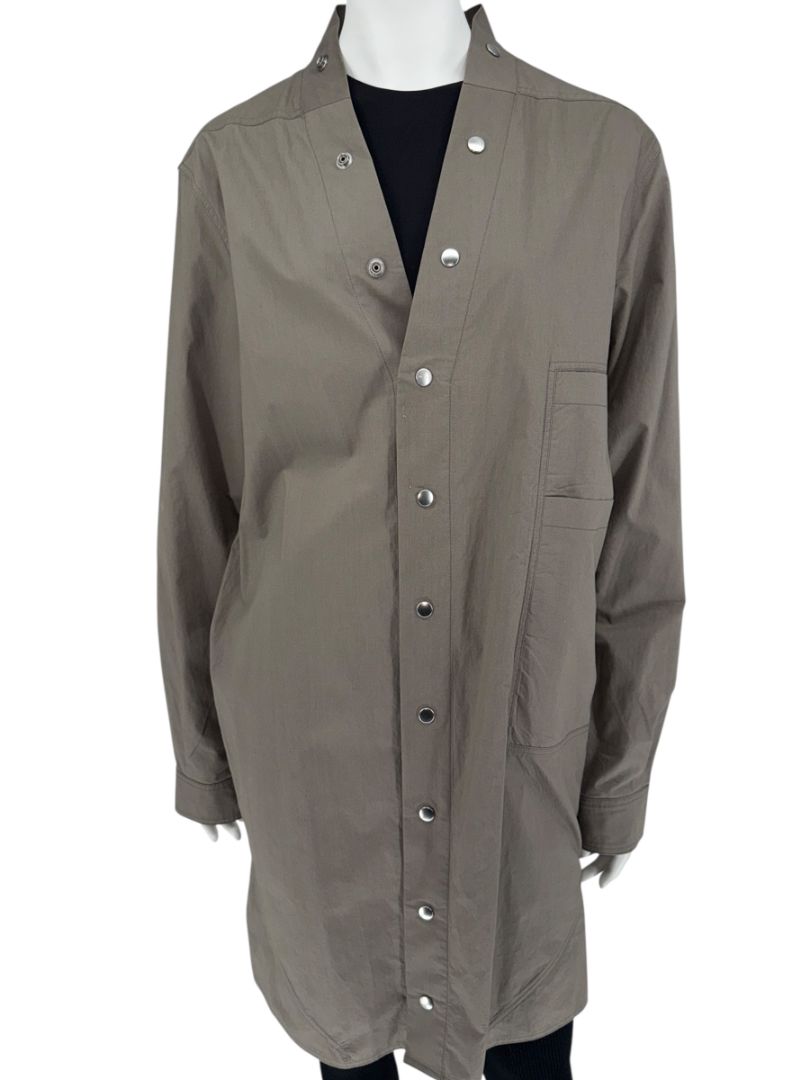 Rick Owens “Tecuatl” Dust Cotton Snap Jacket – Size IT 40 (US 6)