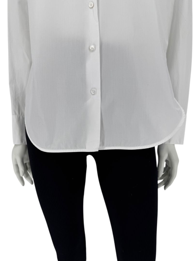 Lis Lareida White Cotton Button-Down Shirt – Size 36