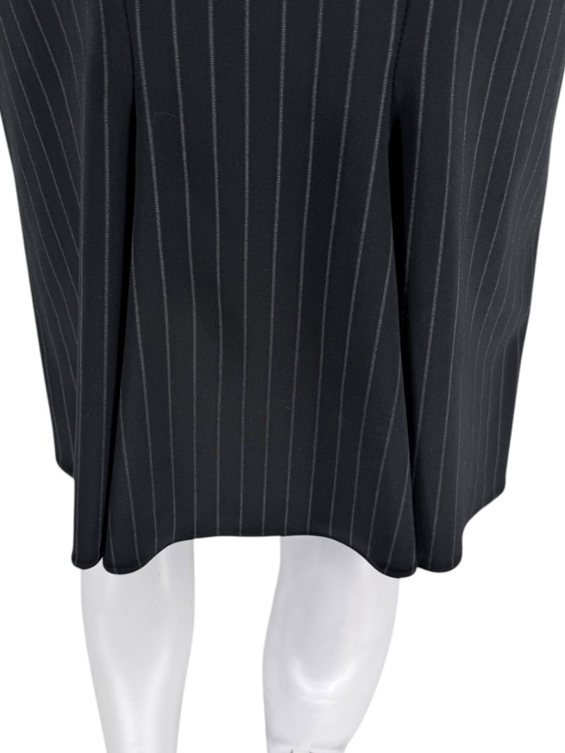 Armani Collezioni Charcoal Pinstripe 3-Piece Suit – Size 12