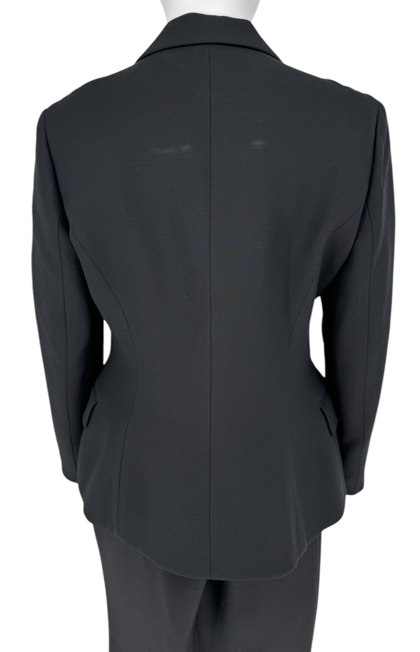 Brand New With Tags Christian Dior Skirt Suit in Black - Size 44