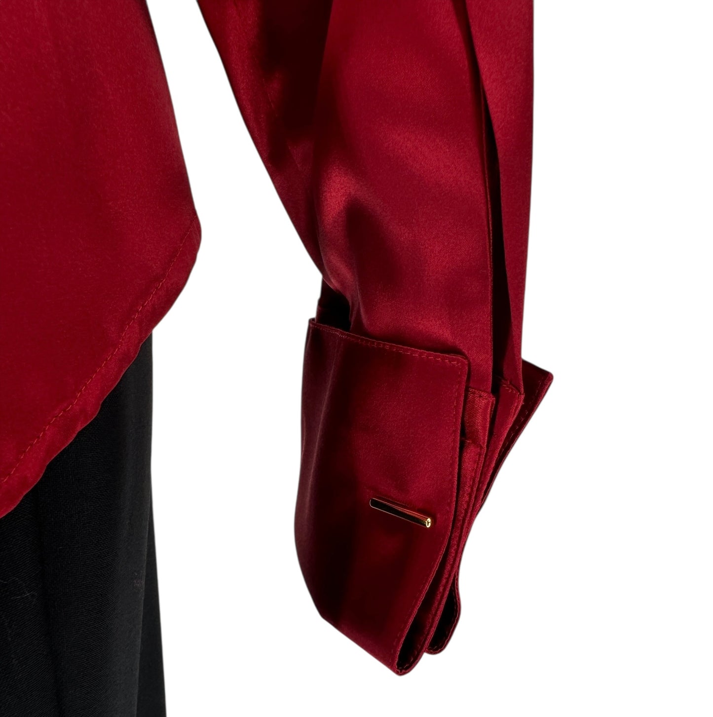 Loro Piana Silk Blouse in Red - Brand New with Tags – Size 12 (US)