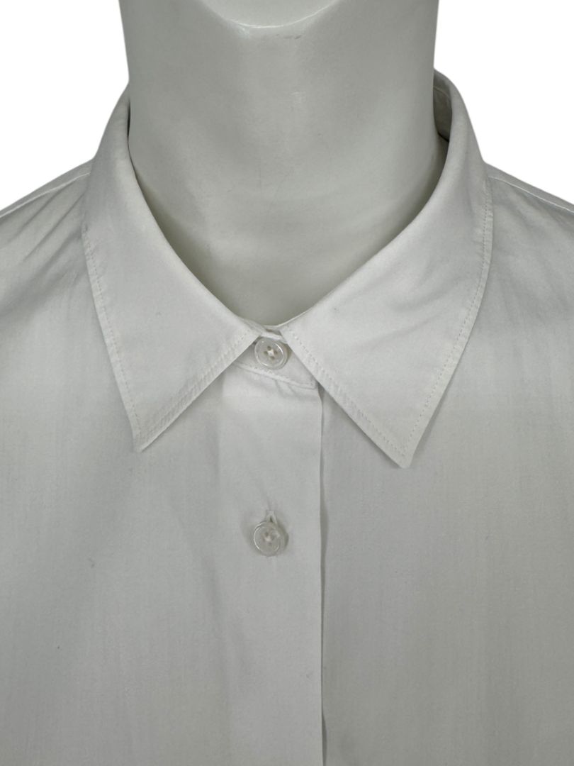Lis Lareida White Cotton Button-Down Shirt – Size 36