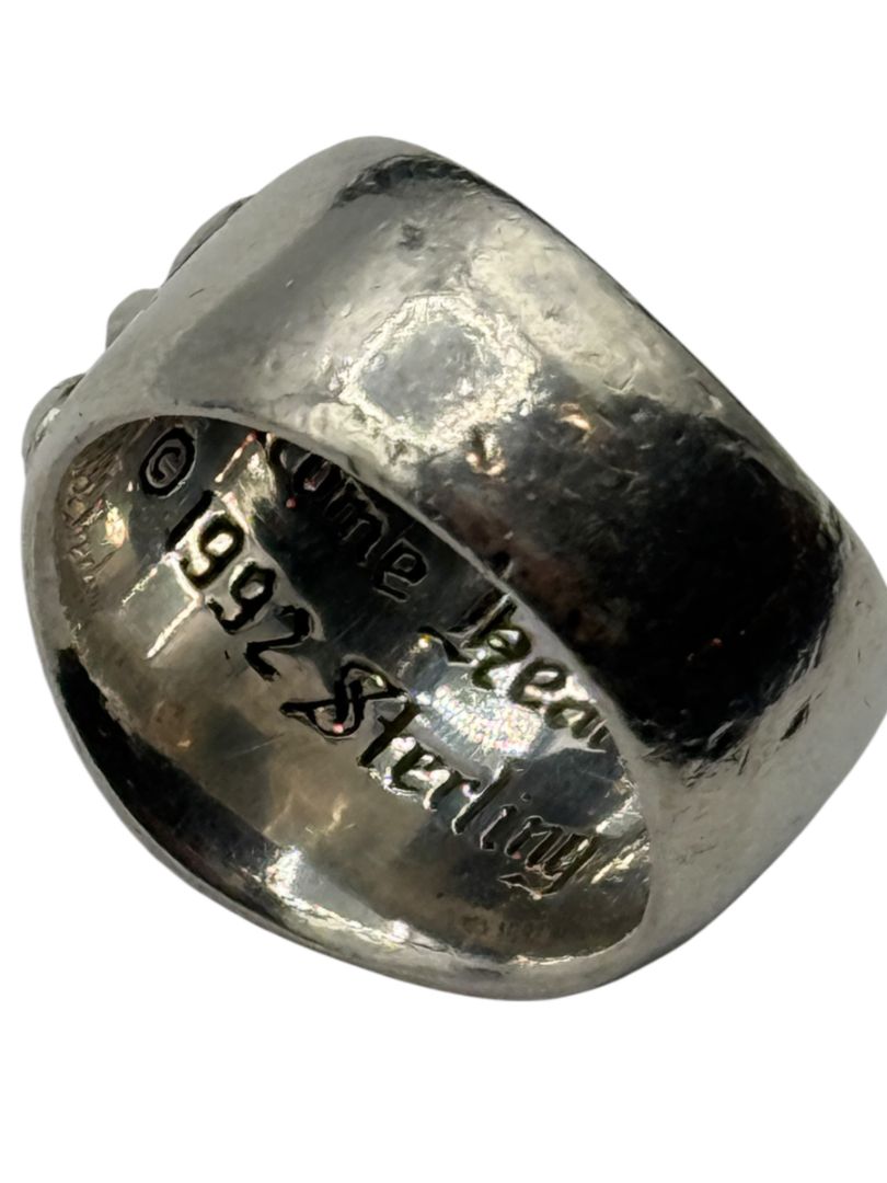 Chrome Hearts Keeper Sterling Silver Ring – Size 12