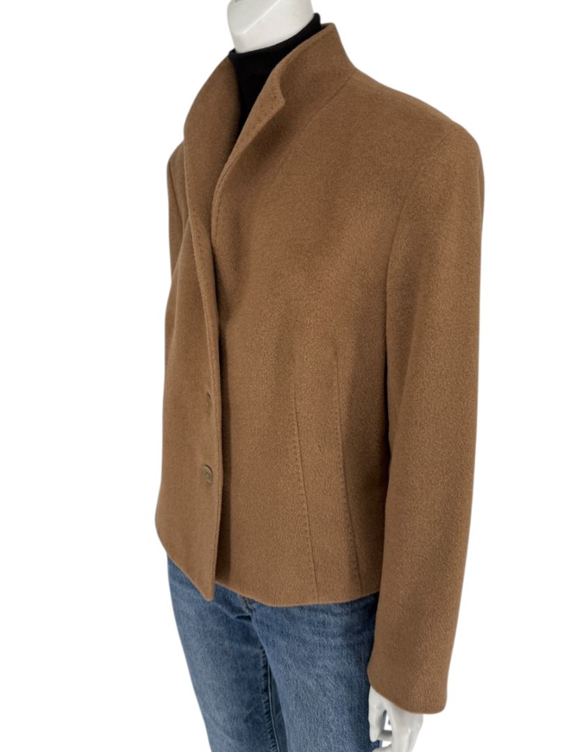 Lafayette 148 New York Camel Hair Jacket – Size 12