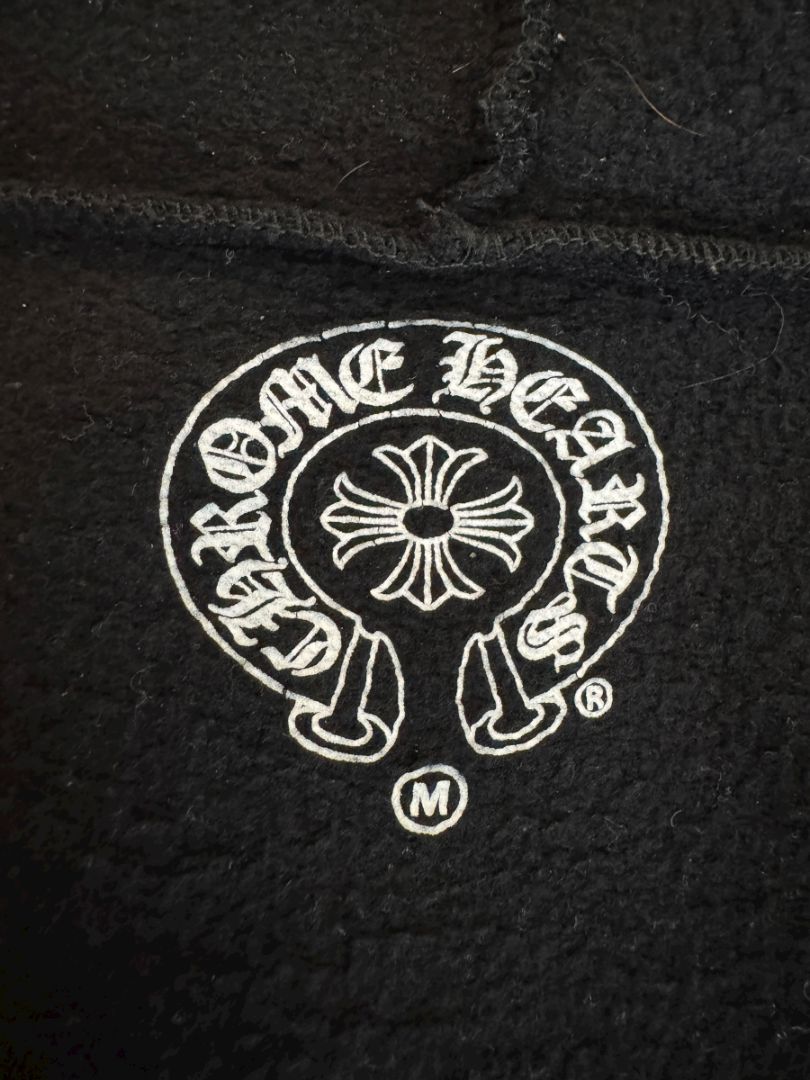 Chrome Hearts Black Zip Hoodie – Size M (Men's)