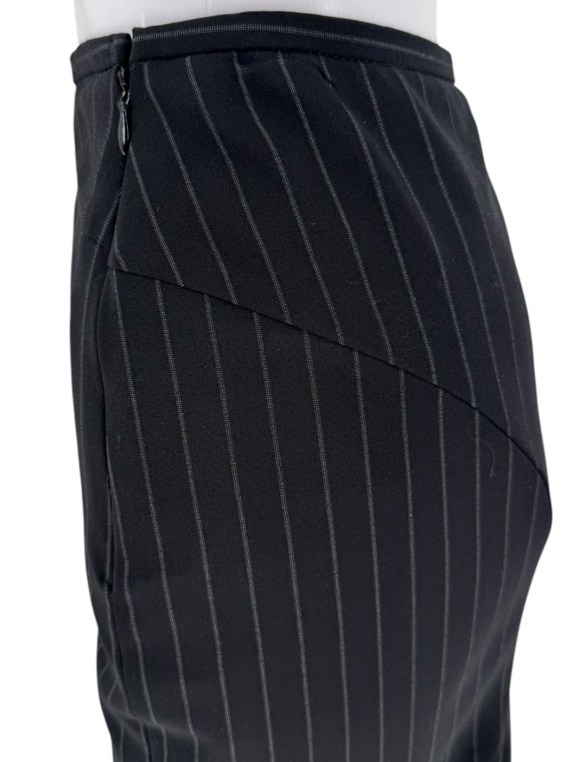 Armani Collezioni Charcoal Pinstripe 3-Piece Suit – Size 12