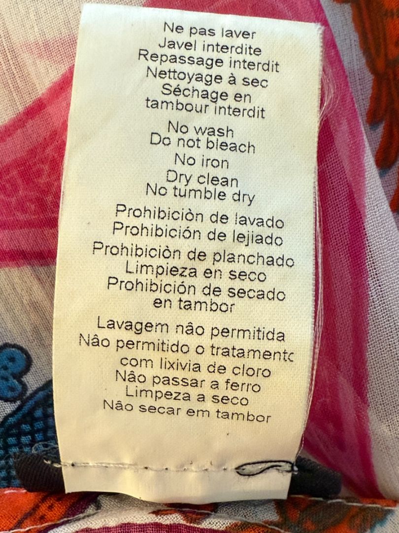 Christian Lacroix Jeans Multicolor Print Blouse – Size IT 44