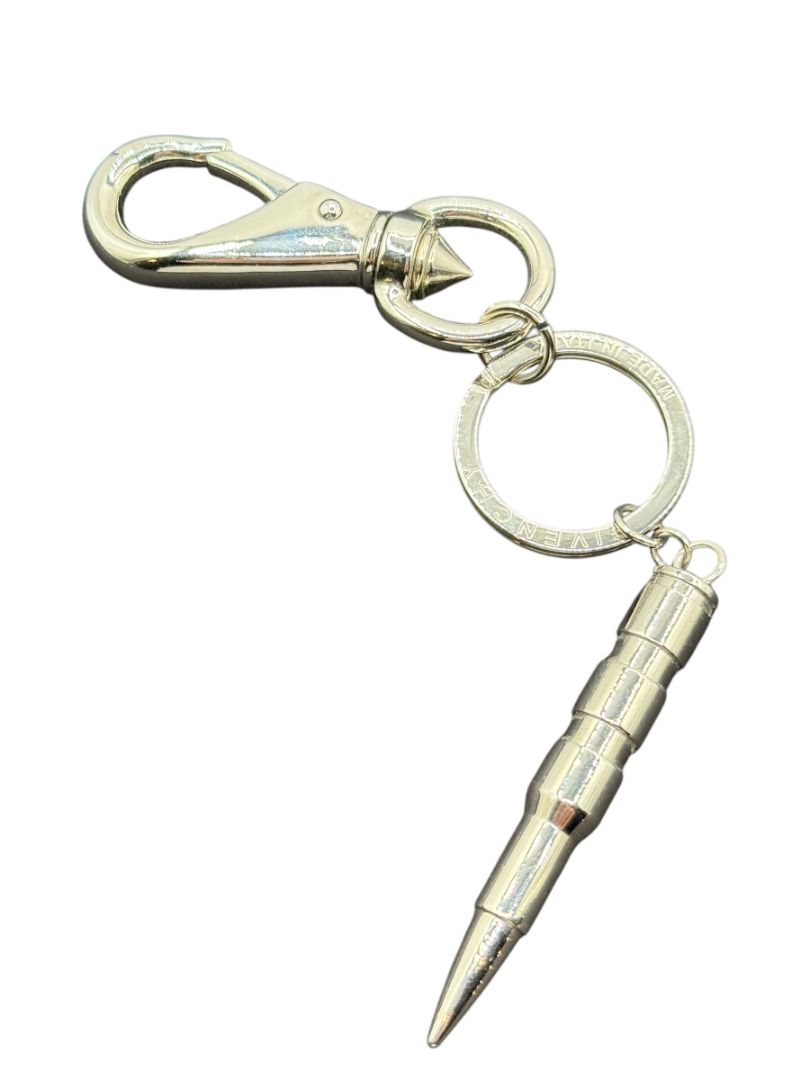 Givenchy Silver Bullet Keychain / Bag Charm – Excellent Pre-Owned Condition