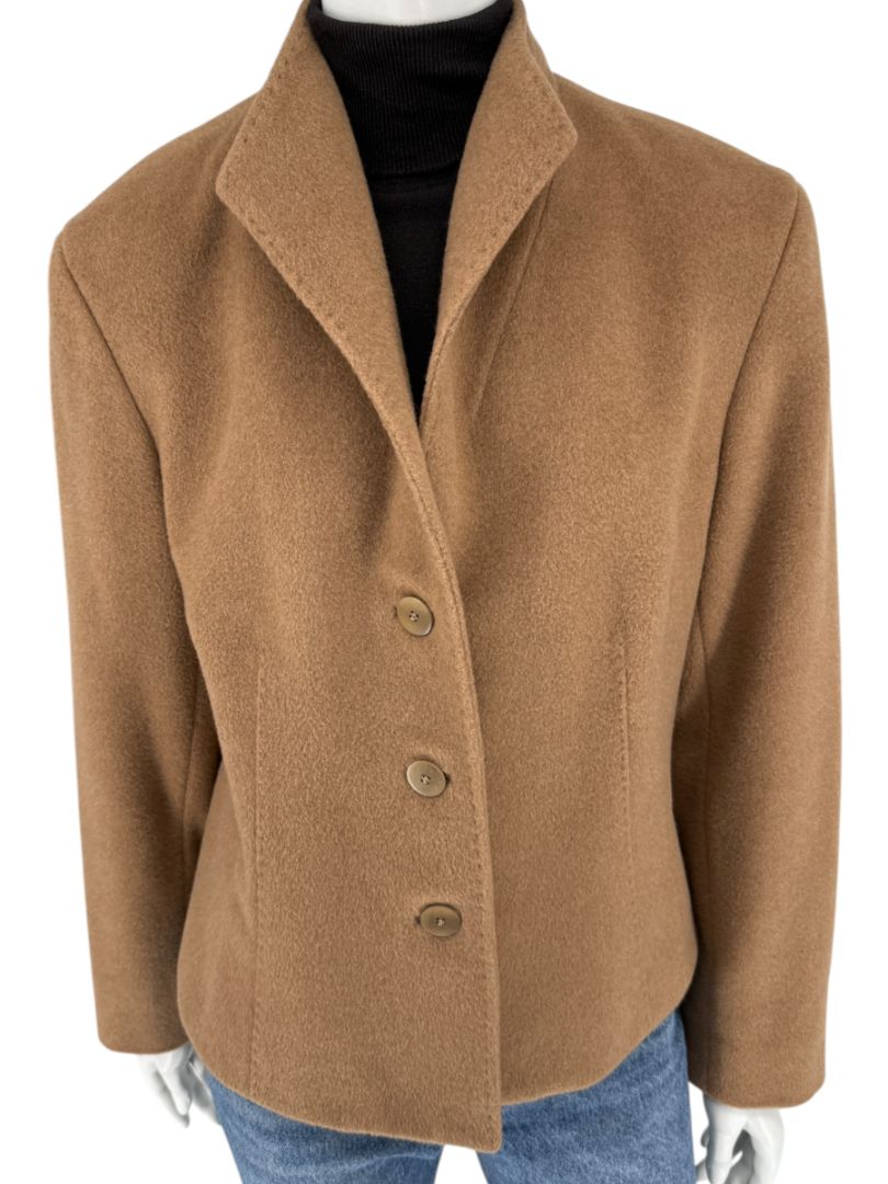 Lafayette 148 New York Camel Hair Jacket – Size 12