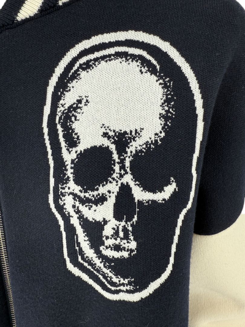 Alexander McQueen Wool Blend Skull Varsity Jacket – Size S (Men's)