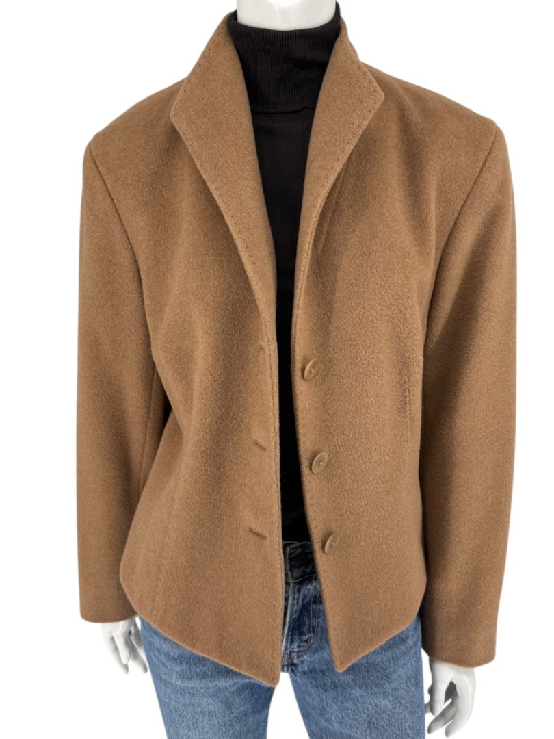 Lafayette 148 New York Camel Hair Jacket – Size 12