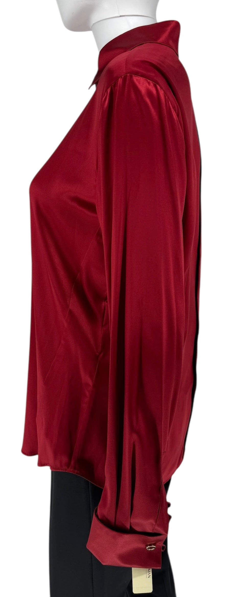 Loro Piana Silk Blouse in Red - Brand New with Tags – Size 12 (US)