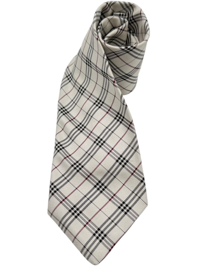 Burberry London Checked Silk Neck Tie