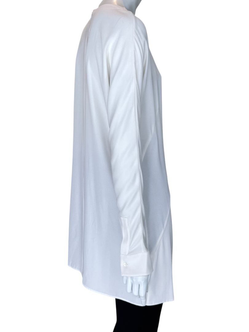 Akris Ivory Mulberry Silk Tunic Top – Size 8