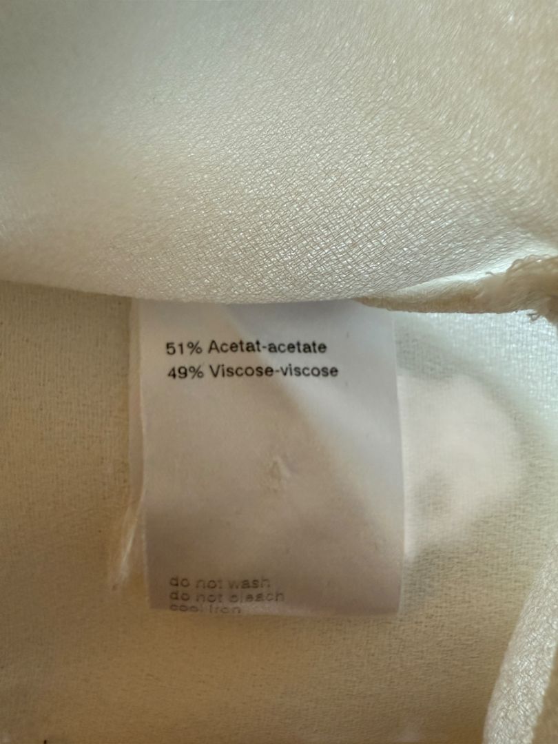 Akris Bergdorf Goodman White Textured Button-Front Blouse – Size 12