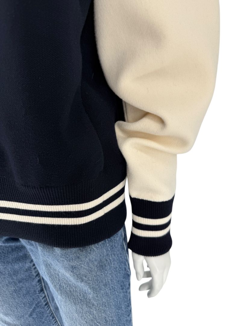 Alexander McQueen Wool Blend Skull Varsity Jacket – Size S (Men's)