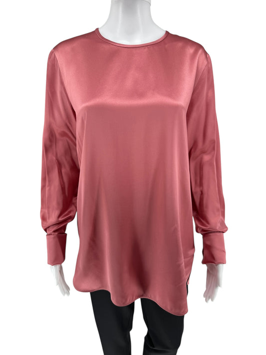 MaxMara Rose Silk Blouse – Size 44 (IT) – Brand New with Tags