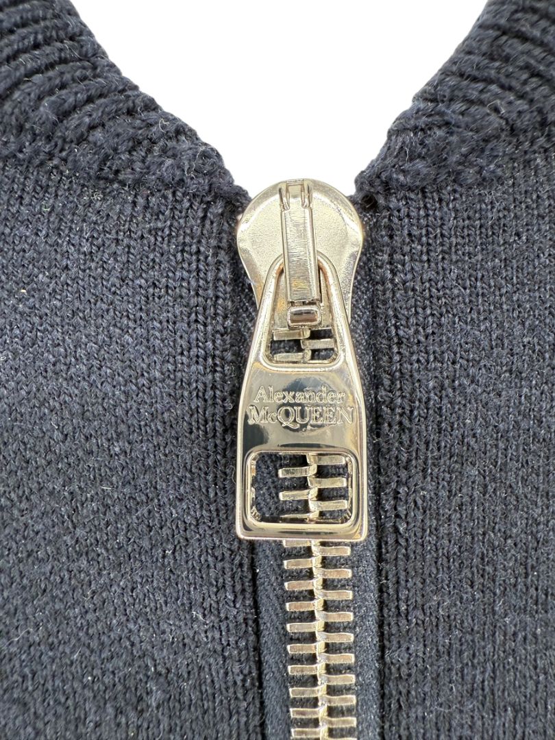 Alexander McQueen Wool Blend Skull Varsity Jacket – Size S (Men's)