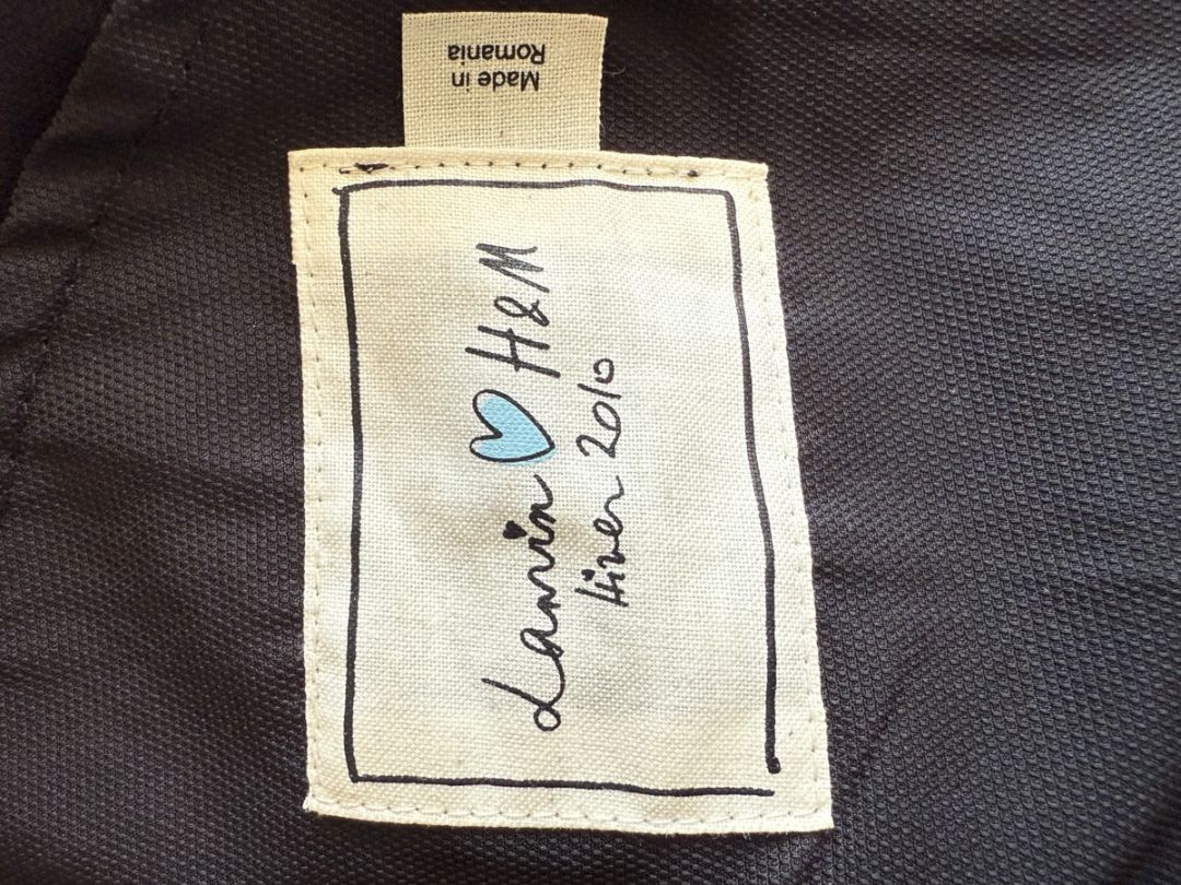 Lanvin ♥ H&M Black Hooded Zip Jacket – Size L