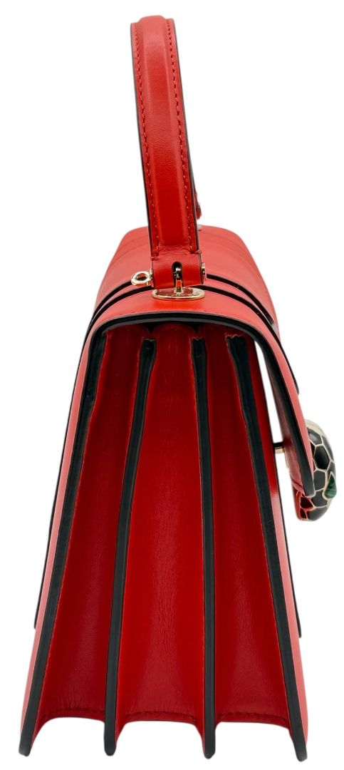 Bvlgari ‘Serpenti Forever’ Small Top Handle Bag
