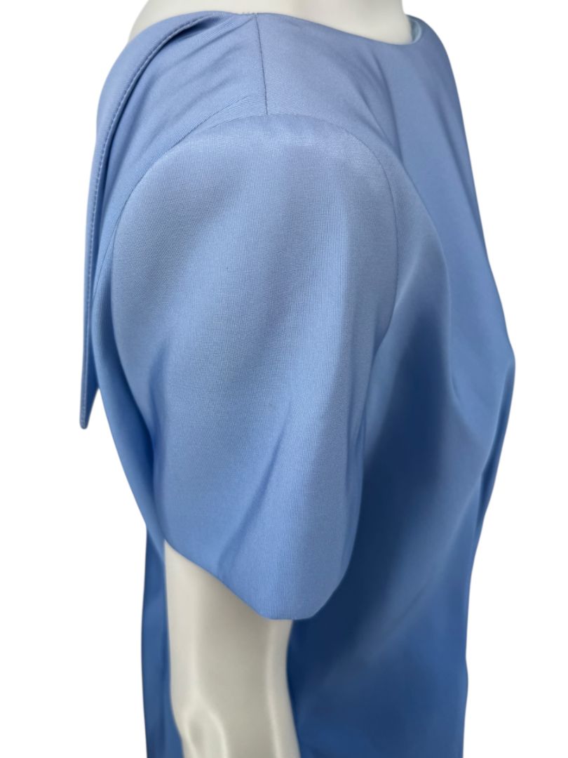 Pamella Roland Blue Ombré Cocktail Dress – Large