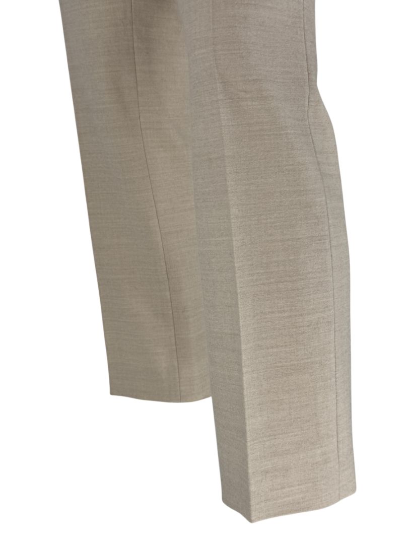 Akris-Bergdorf Goodman Beige Wool Blend Cropped Pants – Size IT 42