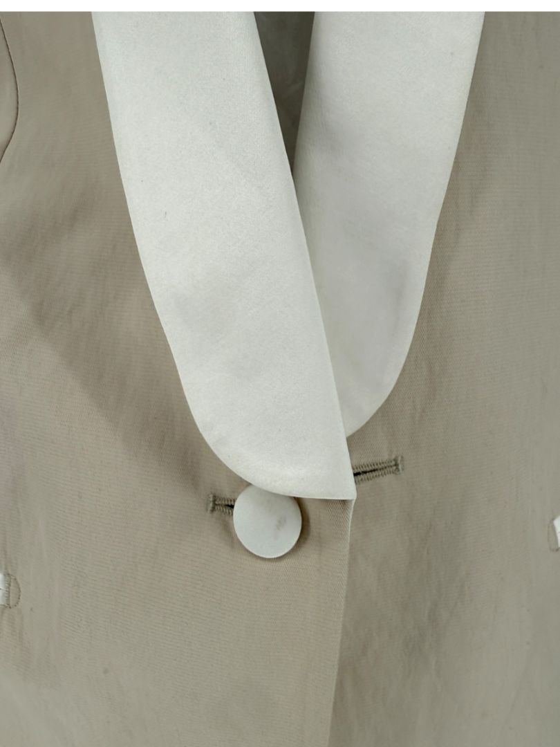 Lanvin ♥ H&M Men’s Beige Tuxedo Blazer – Limited Edition – EU 52/US 42R