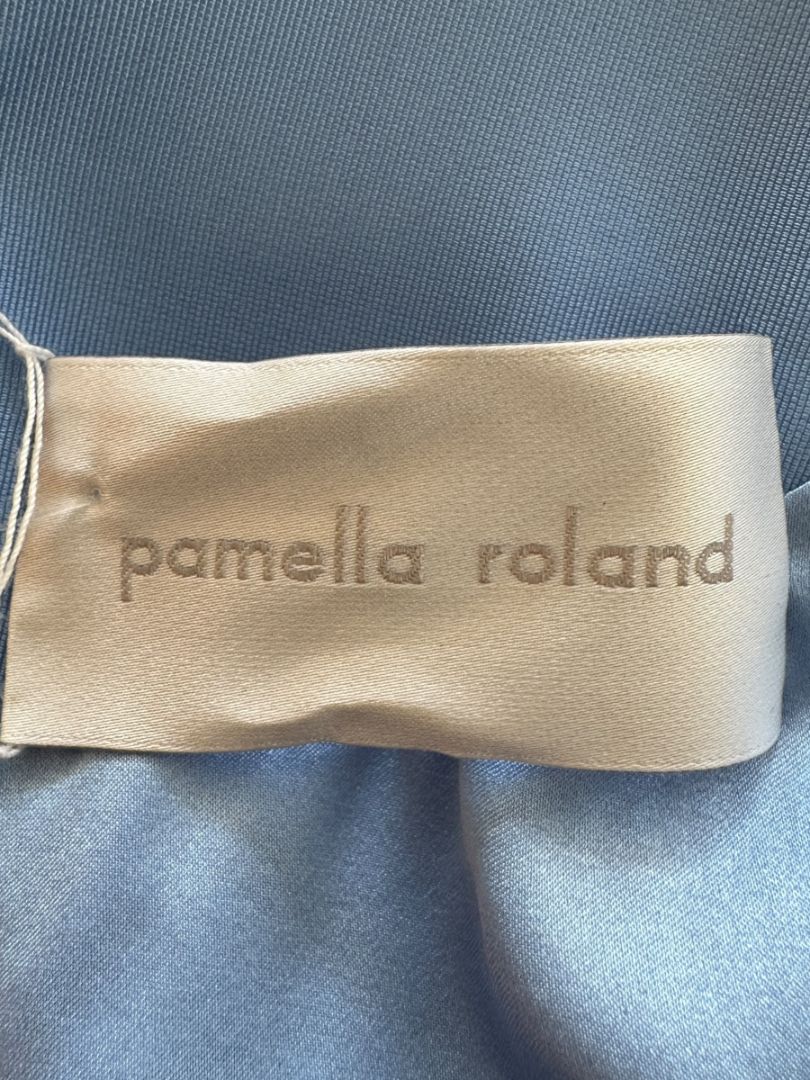 Pamella Roland Blue Ombré Cocktail Dress – Large
