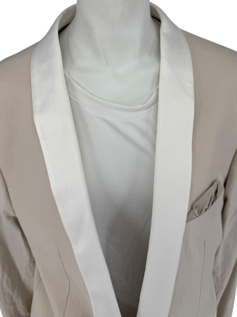 Lanvin ♥ H&M Men’s Beige Tuxedo Blazer – Limited Edition – EU 52/US 42R