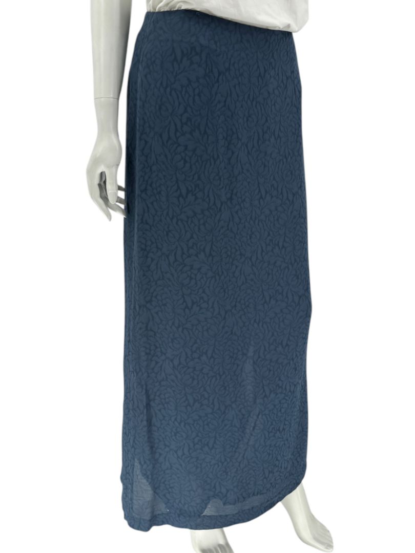 Anna Sui by Gilmar Textured Viscose Maxi Skirt – Size 46