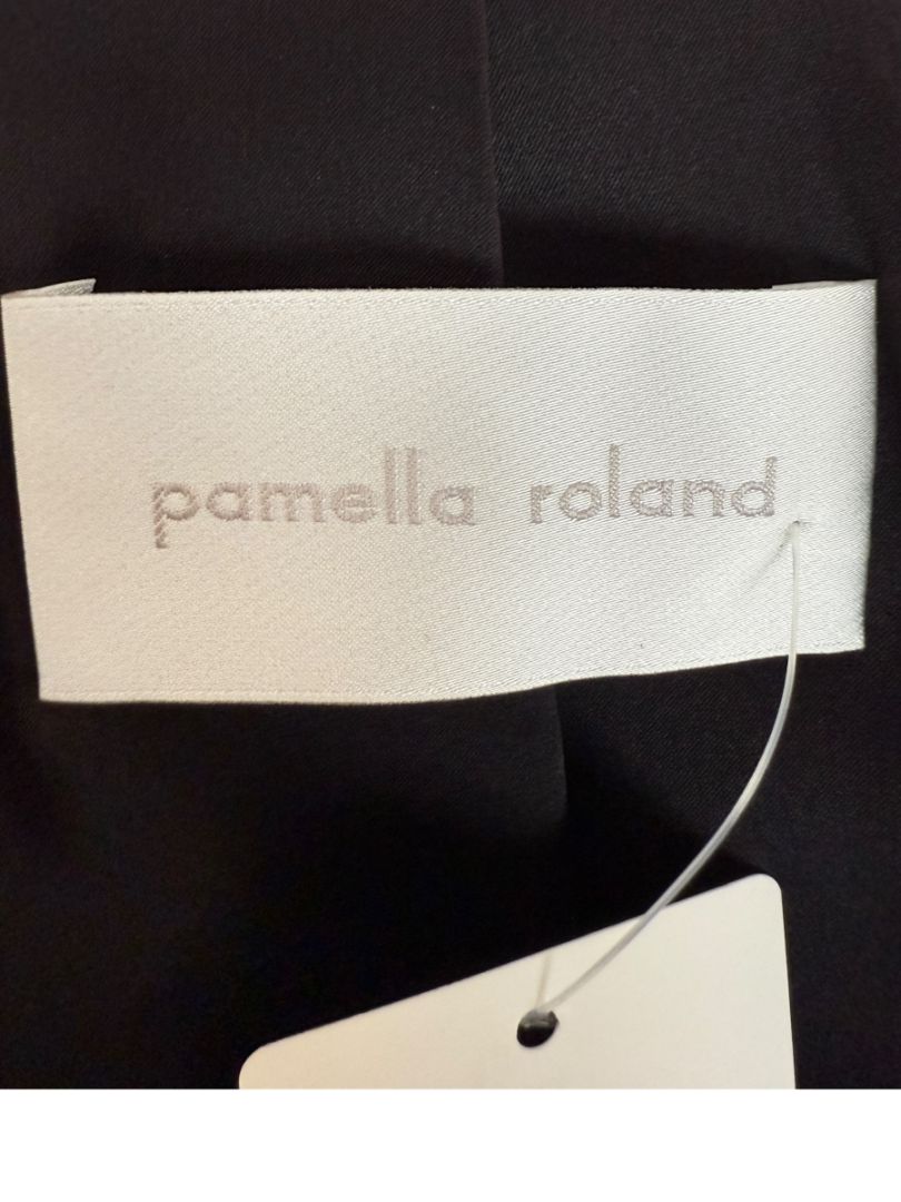 Pamella Roland Red Open Front Blazer & Trouser Set – Large