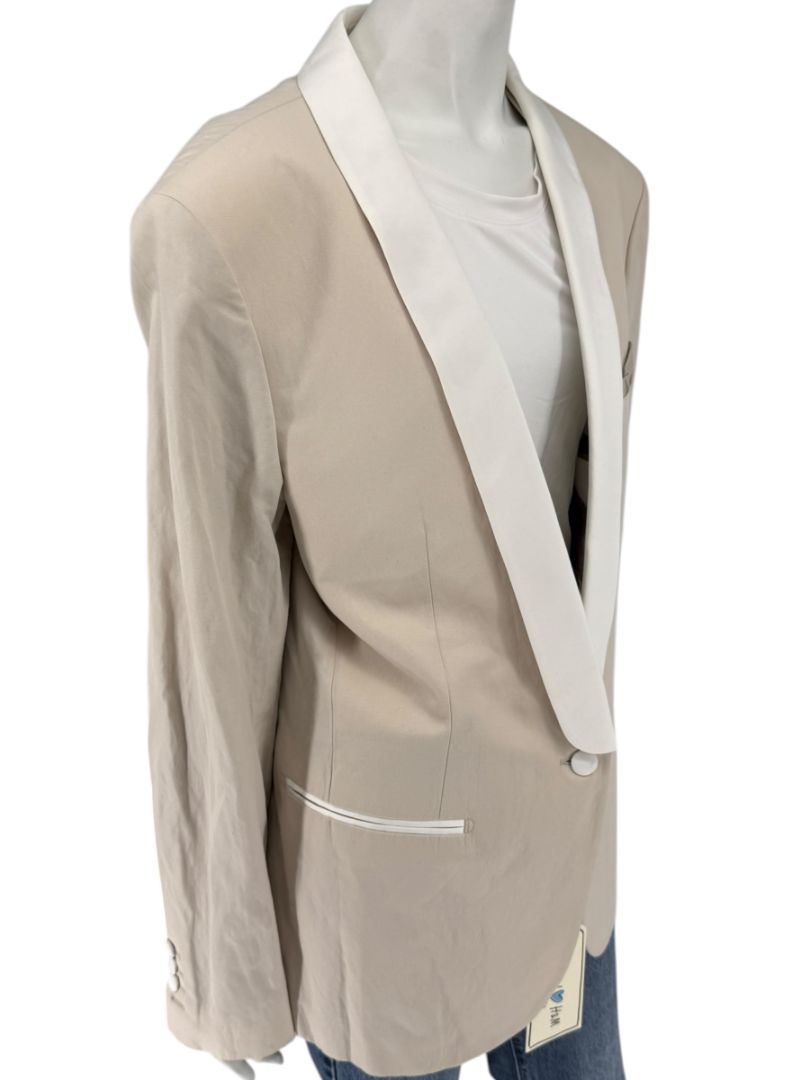Lanvin ♥ H&M Men’s Beige Tuxedo Blazer – Limited Edition – EU 52/US 42R
