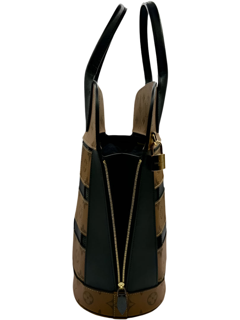 Louis Vuitton Reverse Monogram Tressage Tote