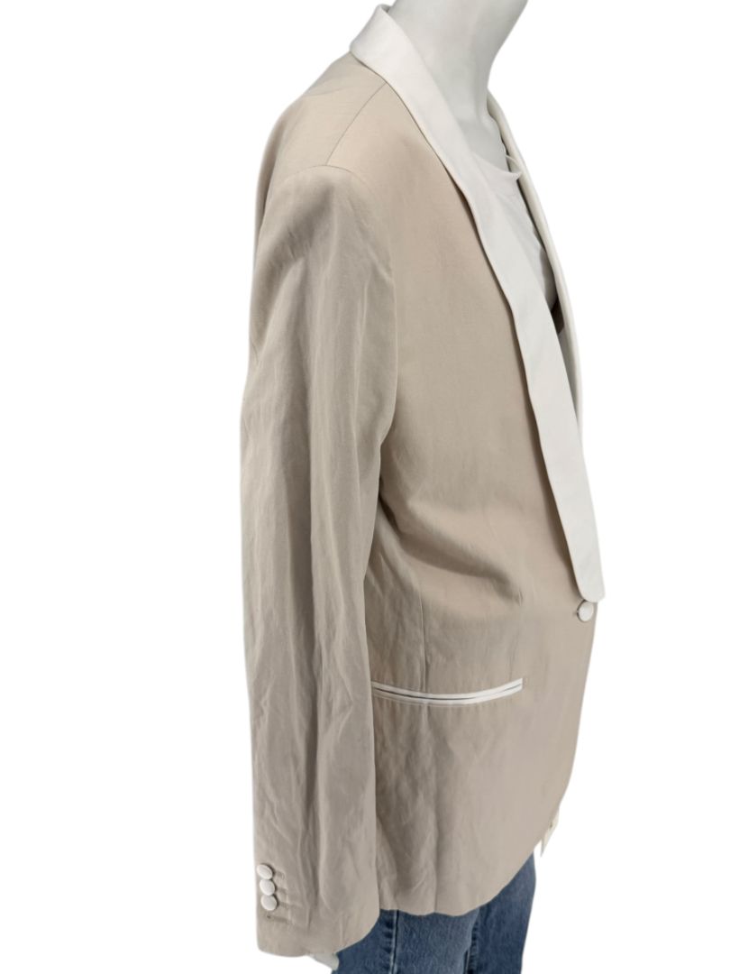 Lanvin ♥ H&M Men’s Beige Tuxedo Blazer – Limited Edition – EU 52/US 42R