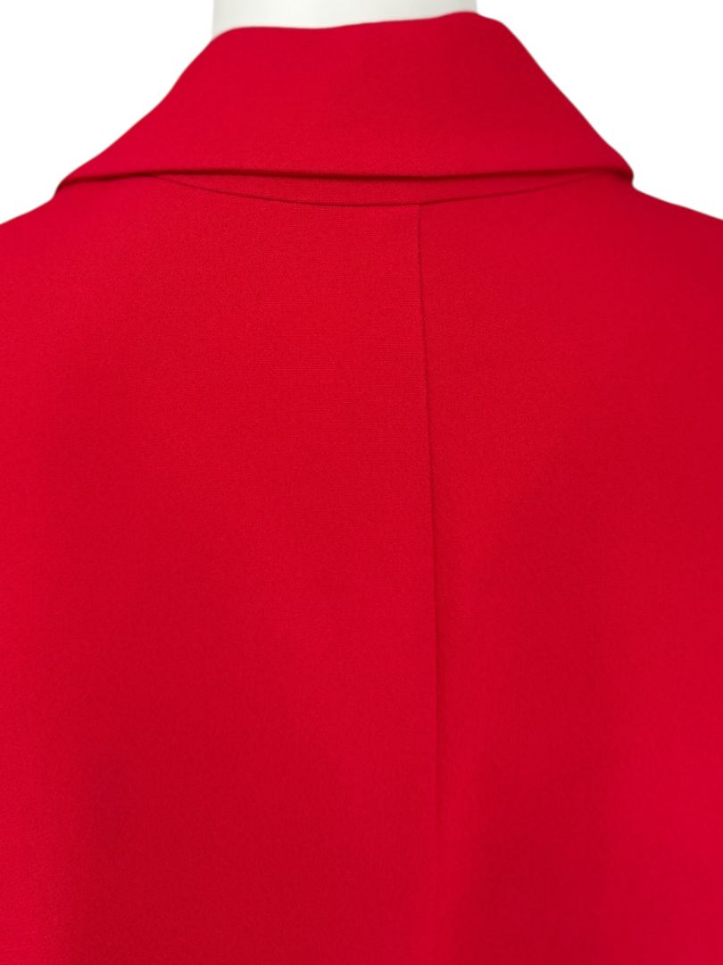 Pamella Roland Red Open Front Blazer & Trouser Set – Large