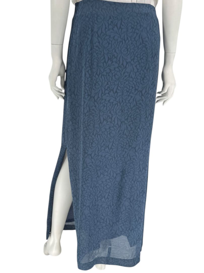 Anna Sui by Gilmar Textured Viscose Maxi Skirt – Size 46