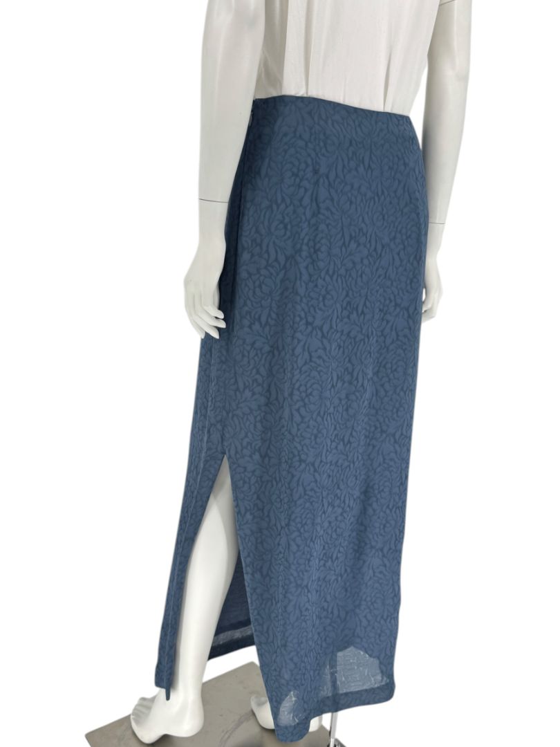 Anna Sui by Gilmar Textured Viscose Maxi Skirt – Size 46