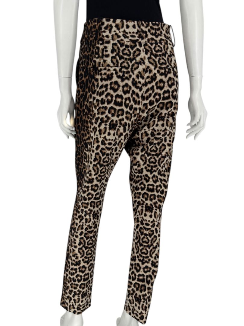 Veronica Beard Leopard Print Stretch Ankle Pants – Size 12