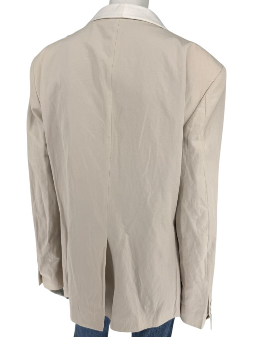 Lanvin ♥ H&M Men’s Beige Tuxedo Blazer – Limited Edition – EU 52/US 42R