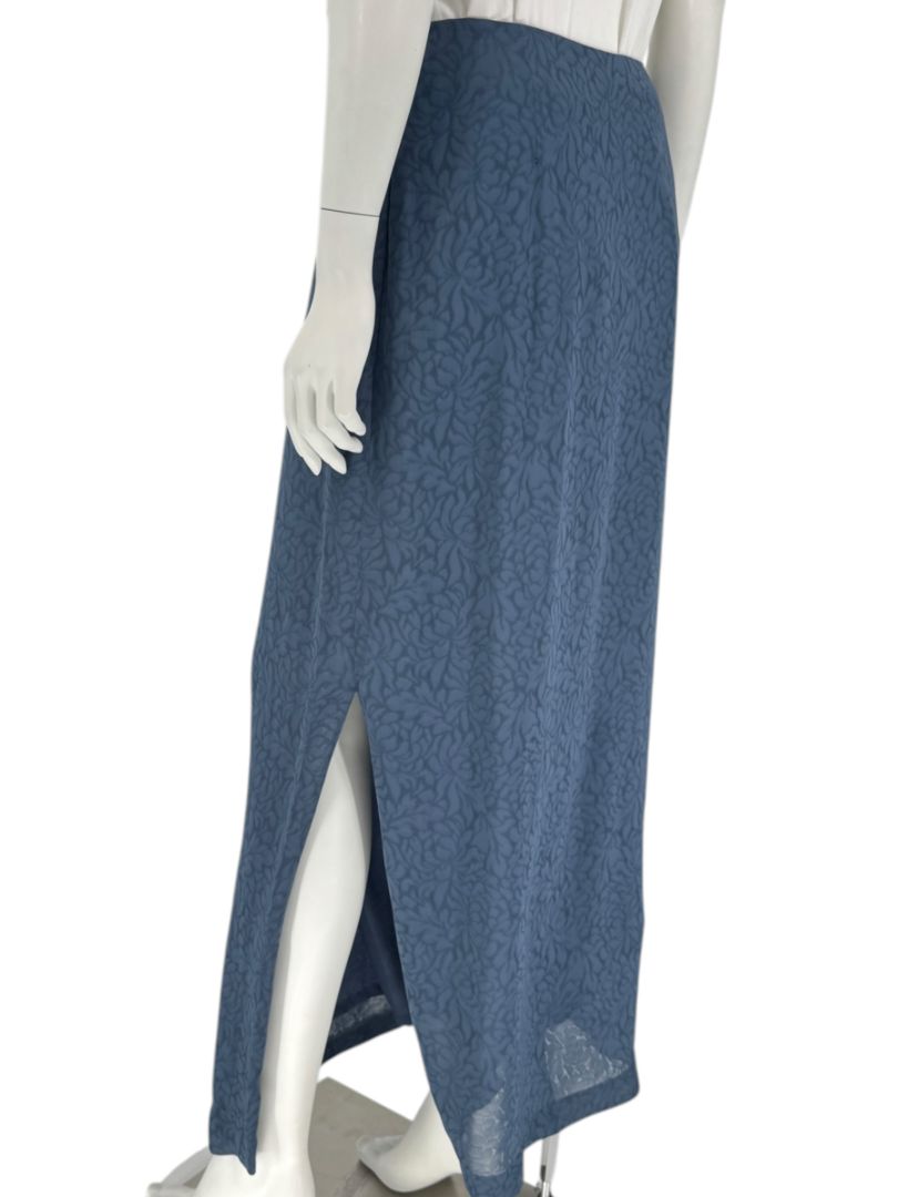 Anna Sui by Gilmar Textured Viscose Maxi Skirt – Size 46