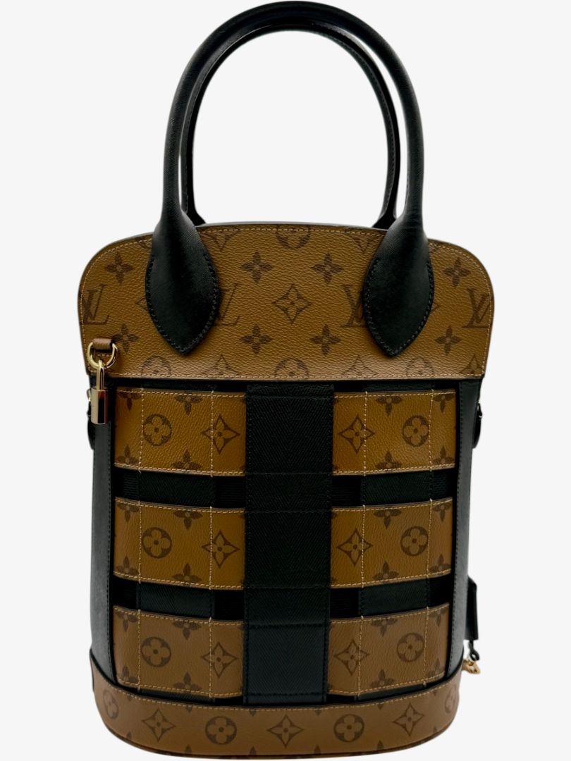 Louis Vuitton Reverse Monogram Tressage Tote