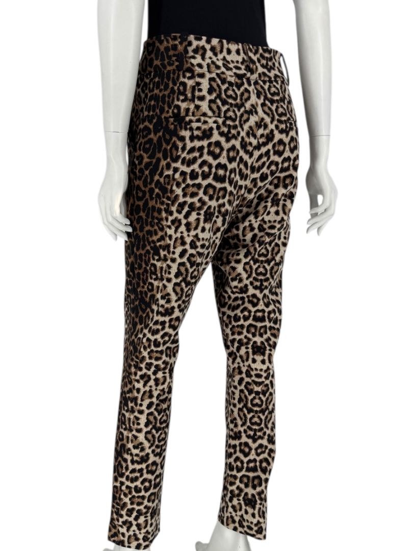Veronica Beard Leopard Print Stretch Ankle Pants – Size 12
