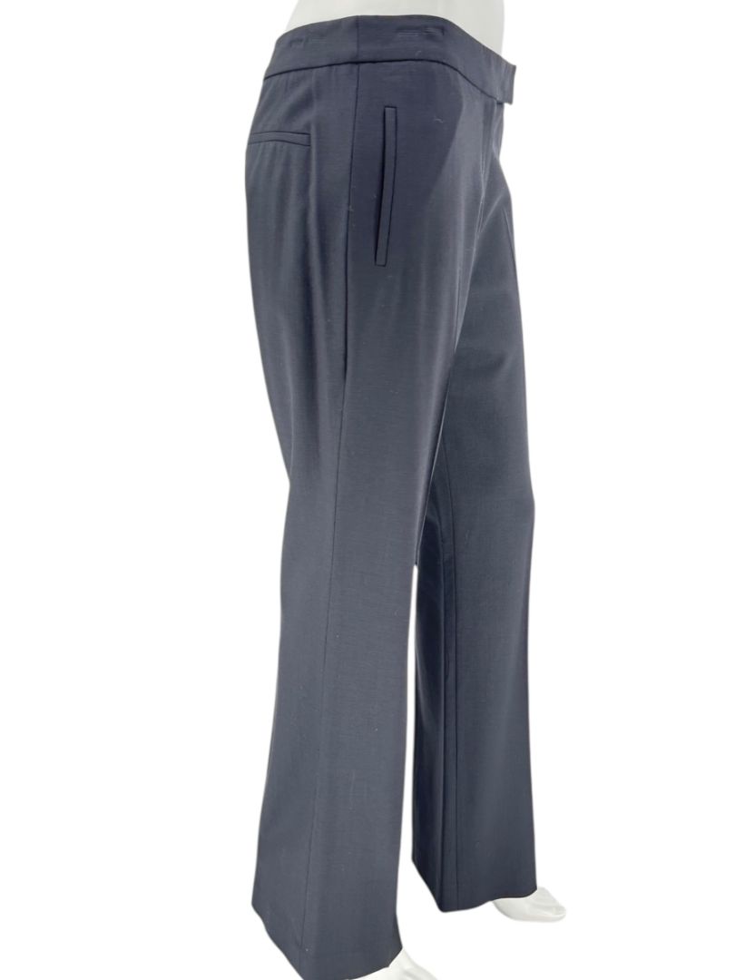 Pamella Roland Black Wool Blend Dress Pants Trousers – Large