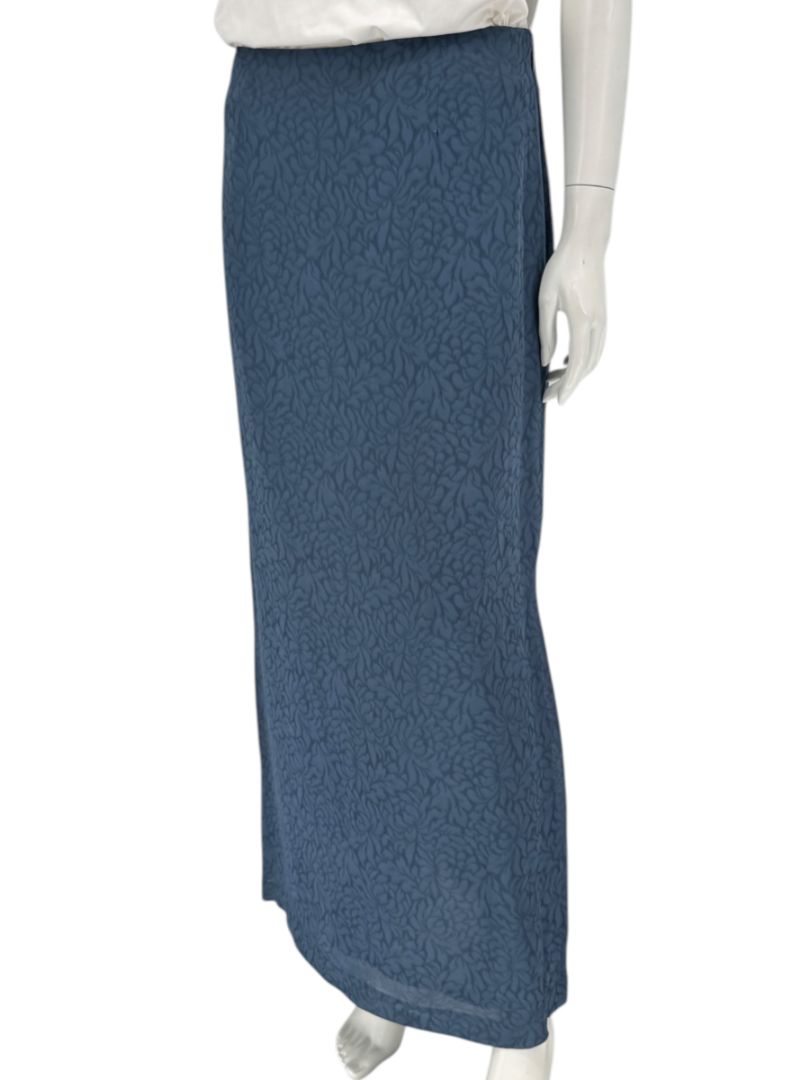 Anna Sui by Gilmar Textured Viscose Maxi Skirt – Size 46