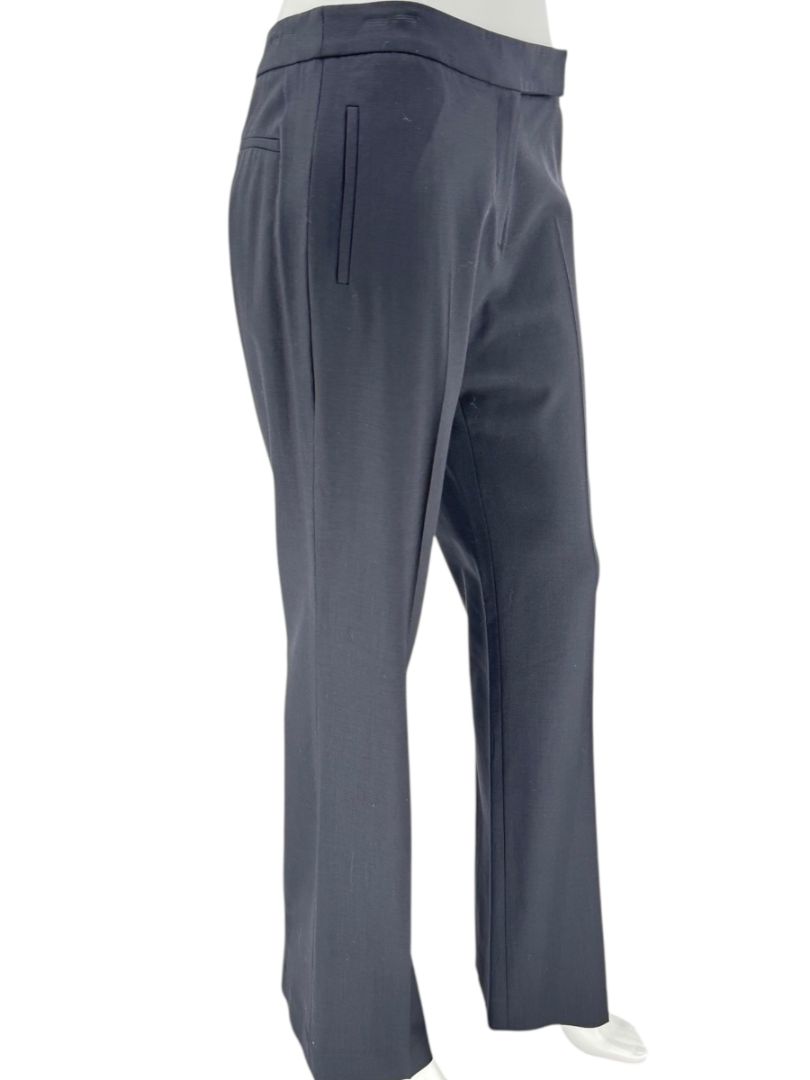 Pamella Roland Black Wool Blend Dress Pants Trousers – Large