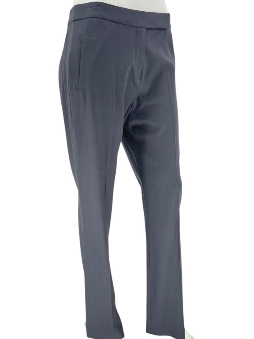 Pamella Roland Black Wool Blend Dress Pants Trousers – Large