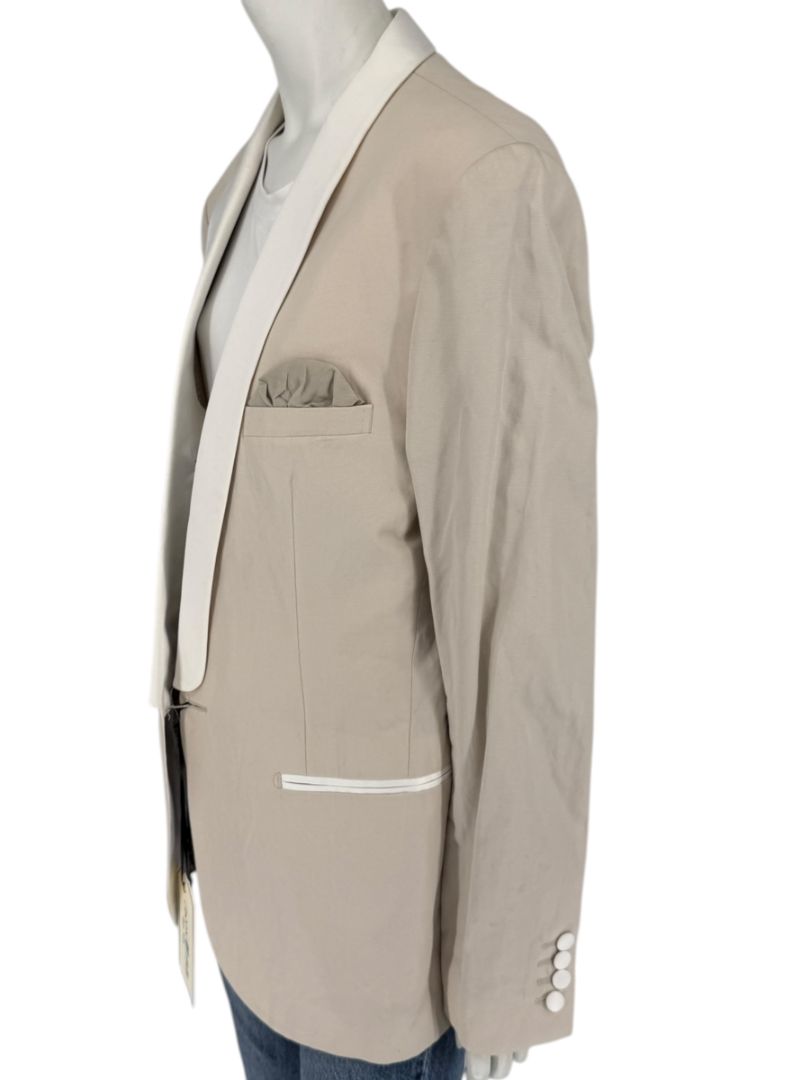 Lanvin ♥ H&M Men’s Beige Tuxedo Blazer – Limited Edition – EU 52/US 42R